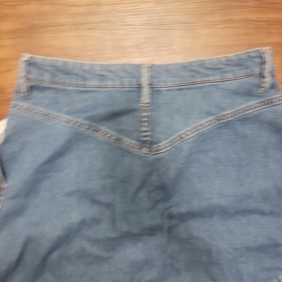 Issey Miyake x Chisato Tsumori Vtg Baggy Drop Crotch harem cuffed denim short 10 - Picture 11 of 14